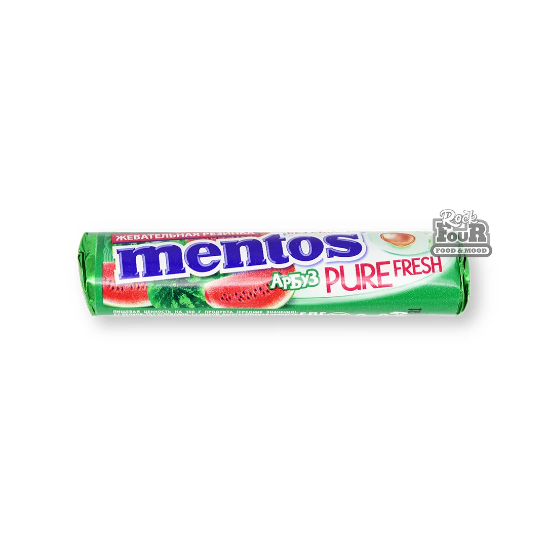 Chewing gum "Mentos Pure Fresh" with watermelon flavor 16g